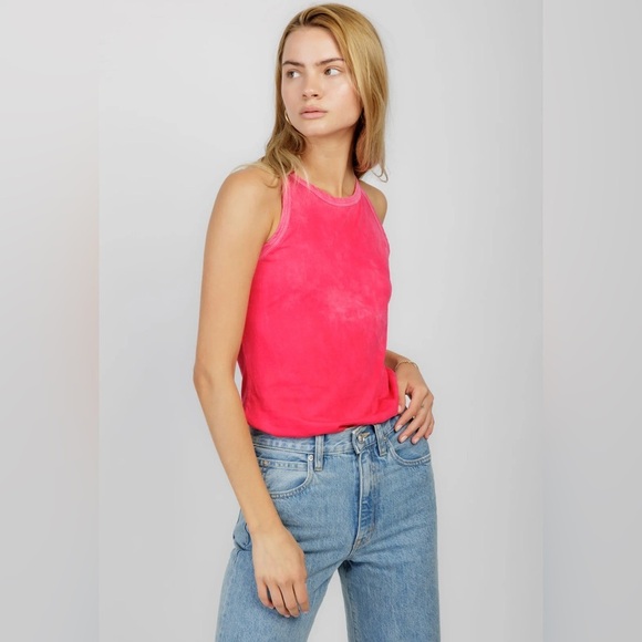 Cotton Citizen Standard Tank in Vintage Fuchsia - Picture 1 of 10